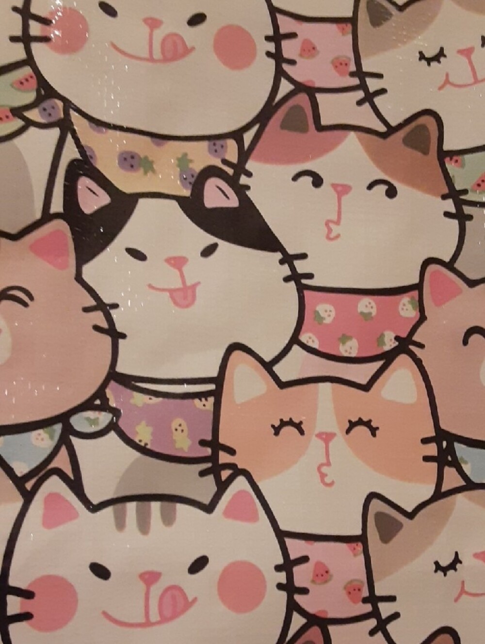 Set Of 4 Tote Bags - Cute Cat And Dog Prints - Picture 9 of 13